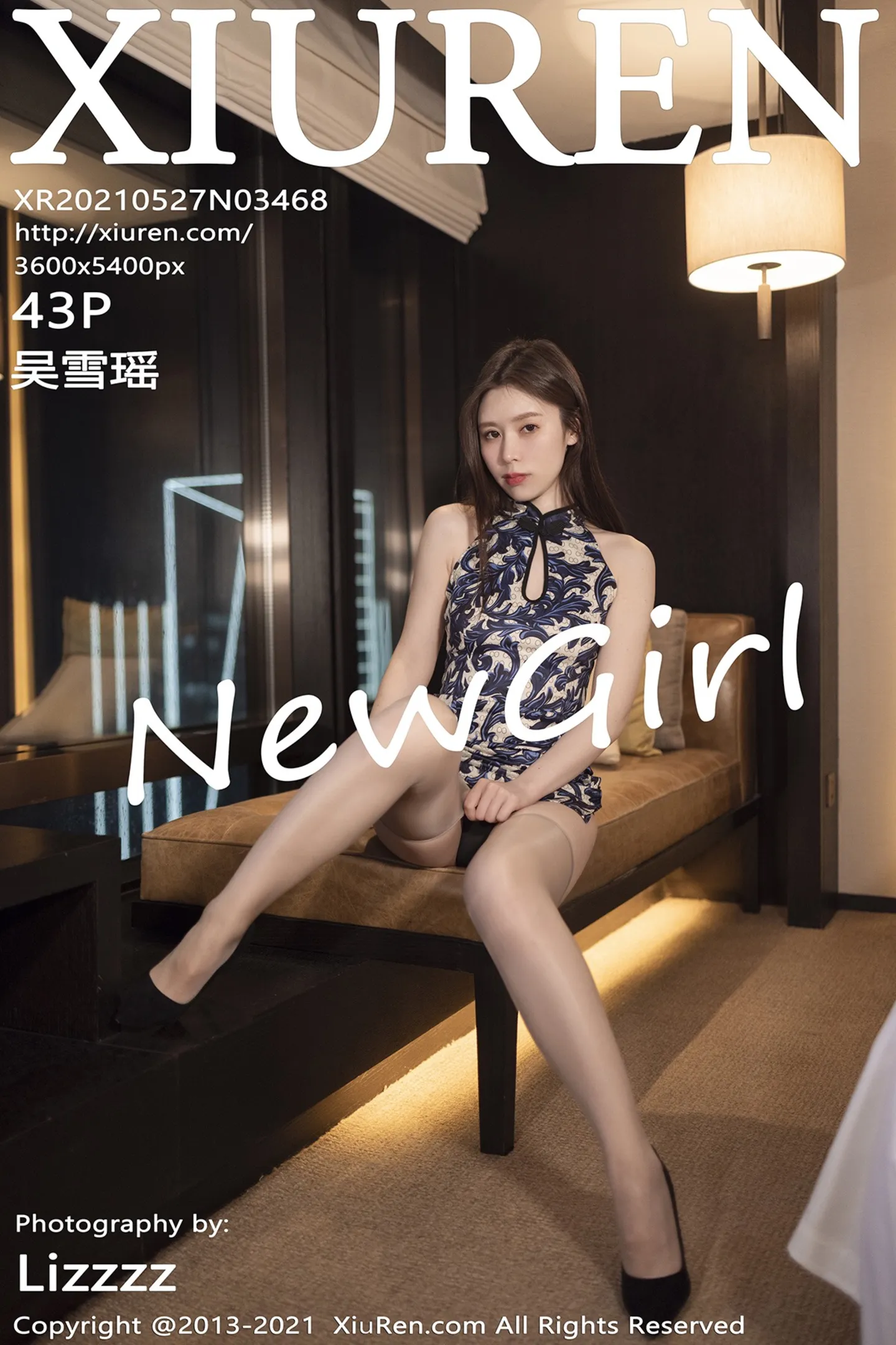 [XiuRen秀人网]No.3468_嫩模吴雪瑶私房床上黑色丁字裤秀火辣身材极致诱惑写真43P-秀人网 - XiuRen.Space